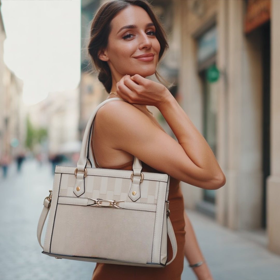 Oslo Pearl + Set Monedero y Mini Bolso (3 piezas)