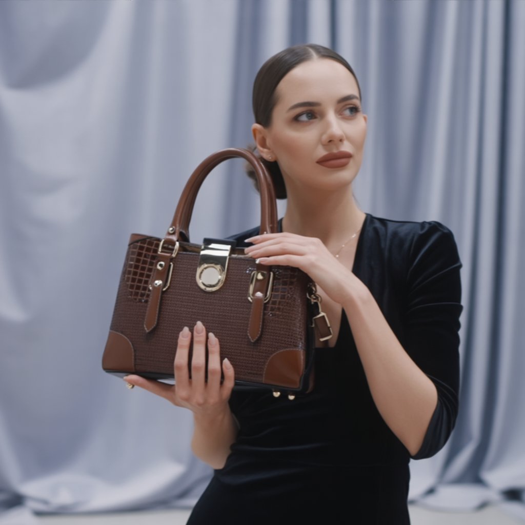 Vienna Noir + Set Monedero y Mini Bolso (3 piezas)