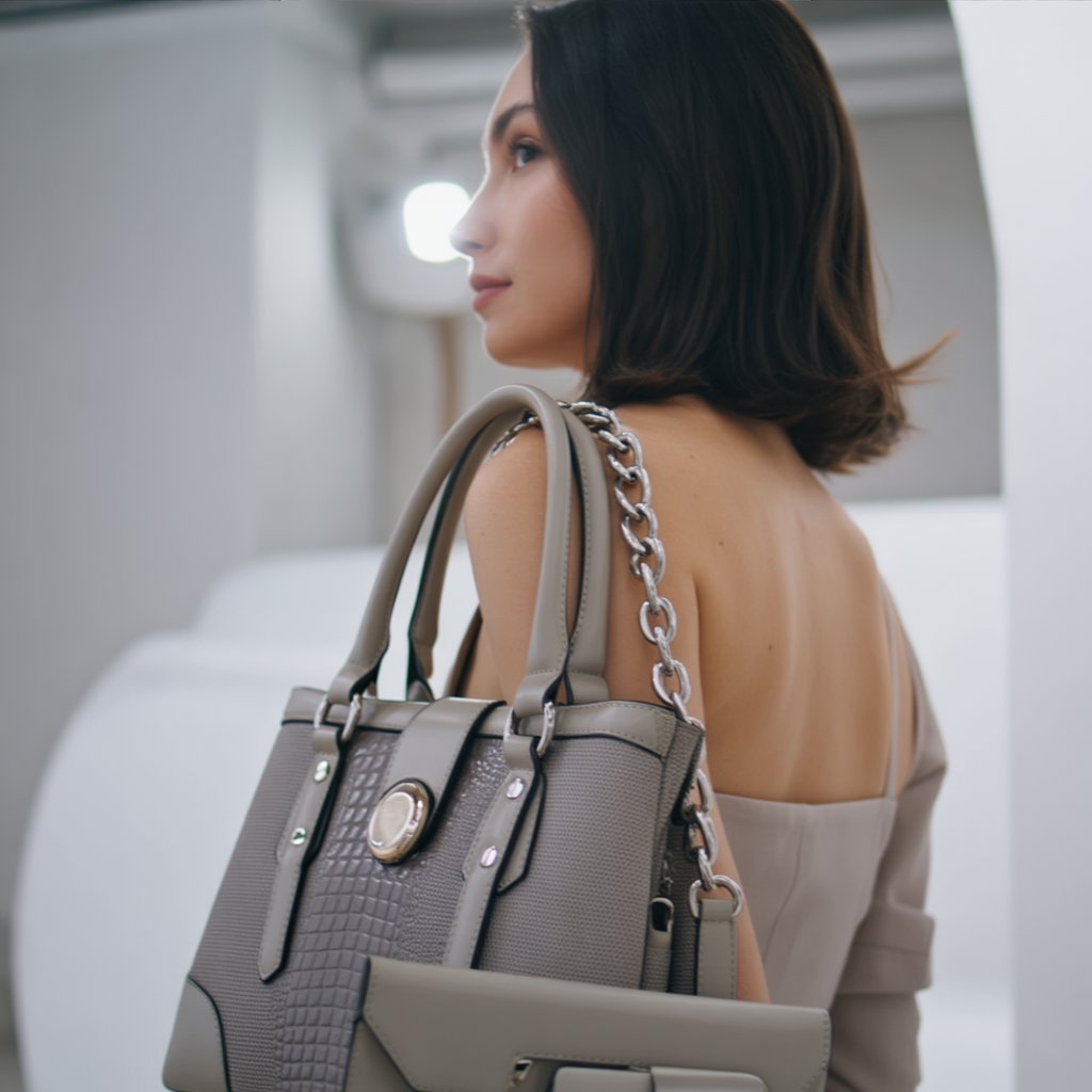 Vienna Noir + Set Monedero y Mini Bolso (3 piezas)