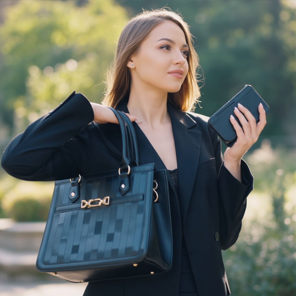 Oslo Pearl + Set Monedero y Mini Bolso (3 piezas)