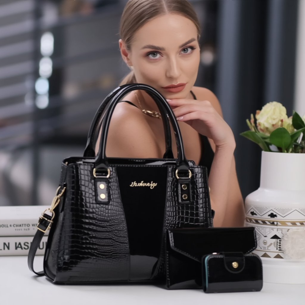 Prestige Noir + Set Monedero y Mini Bolso (3 piezas)