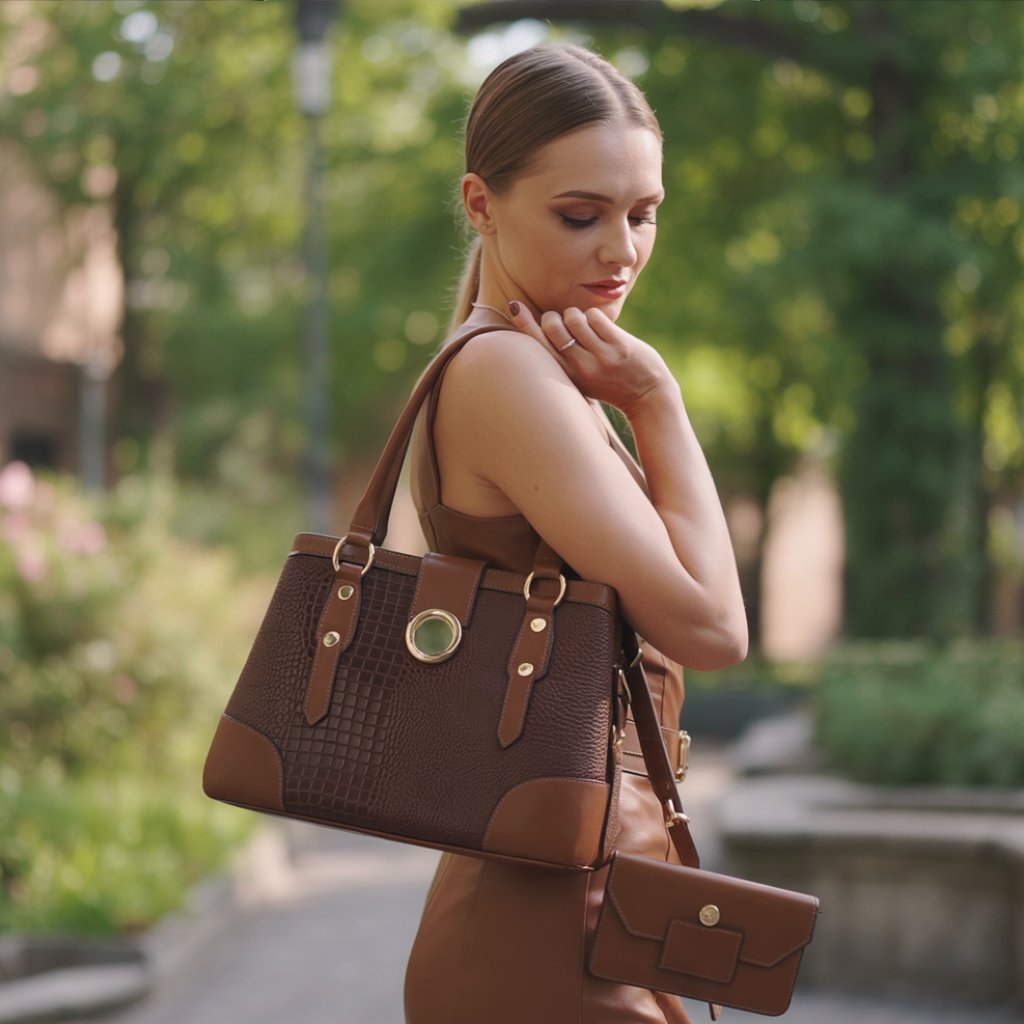 Vienna Noir + Set Monedero y Mini Bolso (3 piezas)