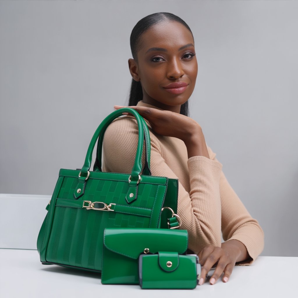 Oslo Pearl + Set Monedero y Mini Bolso (3 piezas)